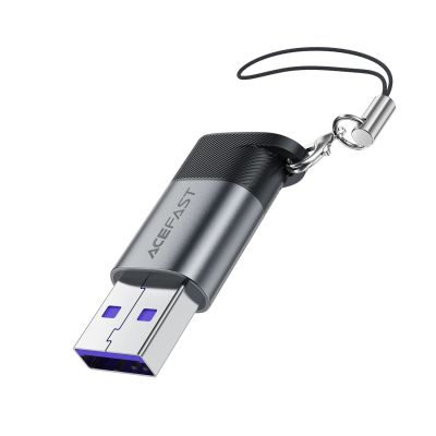 2. Acefast J8 USB-C - USB-A Adapter - Gray