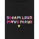 8. Girls' loose T-shirt with print 4F 4FJRSS26TTSHF4137-20S