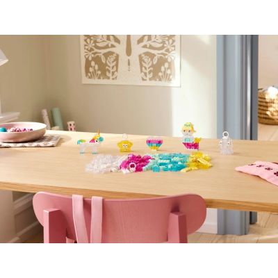 12. LEGO CLASSIC 11040 Magic Set with Transparent Bricks