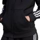 3. Adidas 3 Stripes FL Full-Zip Hoodie HZ5743