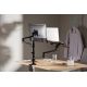 6. GEMBIRD ADJUSTABLE DESK ARM/MONITOR HOLDER + NOTEBOOK STAND 17-32, VESA 100X100MM, UP TO 8 KG