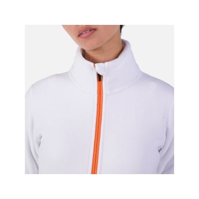 2. Rossignol W Strawpile Fleece Fz Sweatshirt White