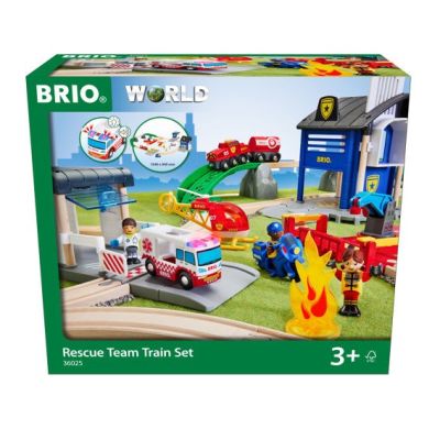 2. BRIO Rescue Team Train Set