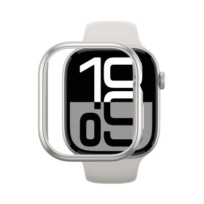 5. AmazingThing Minimal Case for Apple Watch 46mm – silver