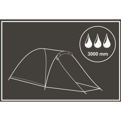 6. 2-PERSON TRIP TENT 275x150x105CM