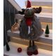 12. CHRISTMAS DECORATIVE PLUSH REINDEER 62-67CM