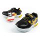 8. Leomil children's sports shoes Pokemon sneakers lightweight with velcro LED black yellow