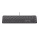 3. Logitech Signature Slim Wired K620 For Business Keyboard Universal USB QWERTZ German Graphite