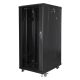5. LANBERG FLOOR RACK CABINET 19" 27U 600X800 GLASS DOOR LCD BLACK FF01-6827-12BL (FLAT PACK)