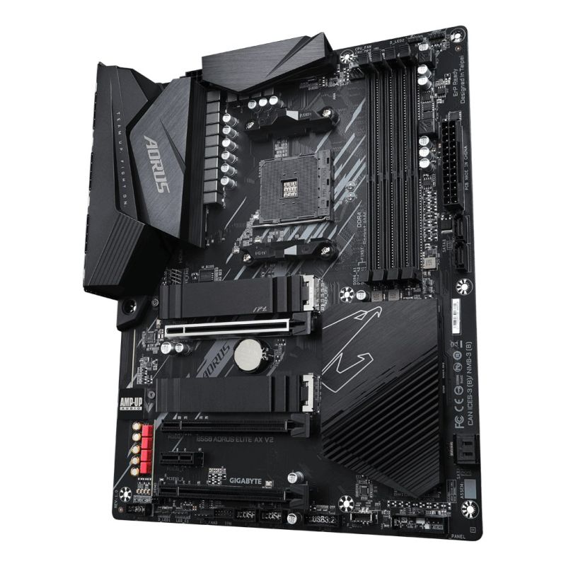 9. Gigabyte B550 AORUS ELITE AX V2 Motherboard
