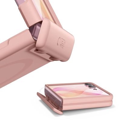 3. Tech-Protect Kevlar Aura MagSafe Case for Samsung Galaxy Z Flip 8 - Pink