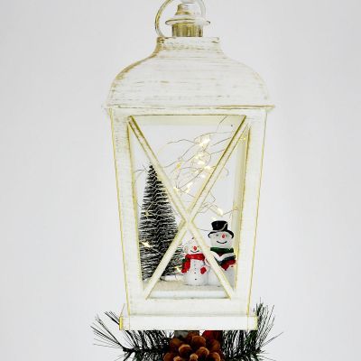 3. DECORATIVE LANTERN height: 48CM - SNOWMAN