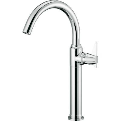 Deante TEMISTO BQT_020K chrome high washbasin tap