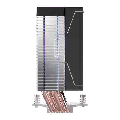 5. RAMPAGE OCTAGON B70 CPU COOLER 120MM ARGB TEMPERATURE DISPLAY BLACK