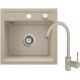 Granite sink with 1-bowl tap ZQZA7103 5908212058763