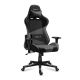 15. Huzaro Force 6.2 Grey Mesh Gaming Chair