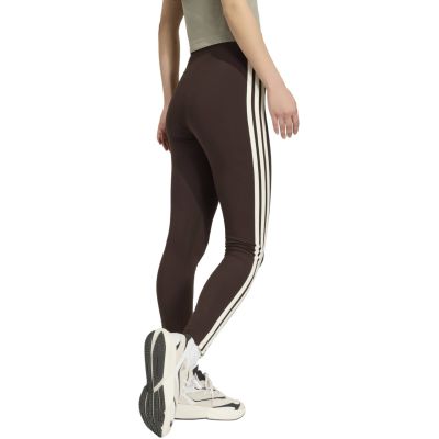 3. Women's adidas Essentials 3-Stripes Leggings Brown KS6286