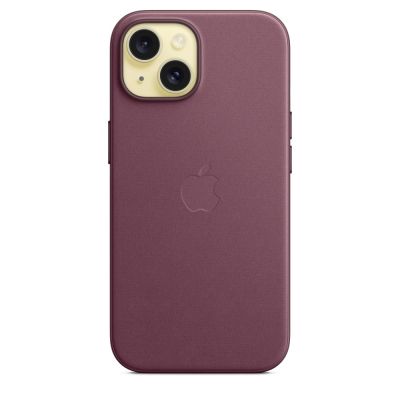 4. Case with MagSafe Apple iPhone 15 Feingewebe Case Mullberry