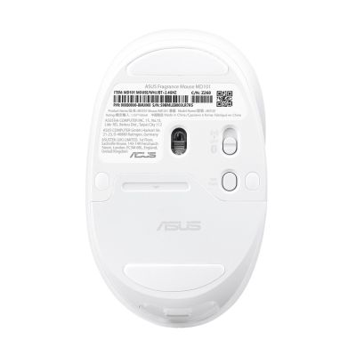 5. ASUS MD101 Fragrance Mouse Wireless / Bluetooth Iridescent White