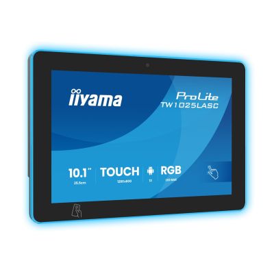 iiyama ProLite TW1025LASC-B3PNR computer monitor 25.6 cm (10.1") 1280 x 800 px WXGA LED Touchscreen Multi-user Black