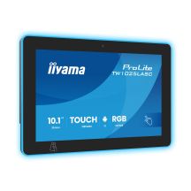 iiyama ProLite TW1025LASC-B3PNR computer monitor 25.6 cm (10.1") 1280 x 800 px WXGA LED Touchscreen Multi-user Black