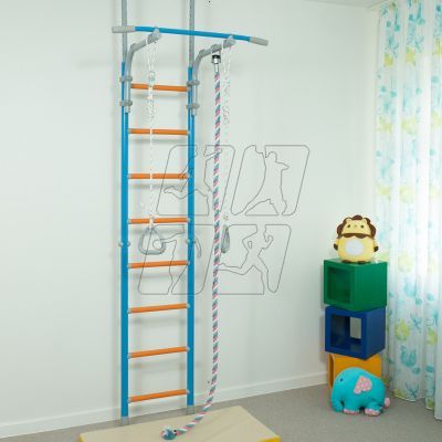 2. Wallbarz Family EG-W-056 gymnastic ladder