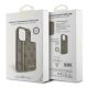 11. Guess 4G Metal Logo case set for iPhone 15 + 5000mAh MagSafe power bank - brown