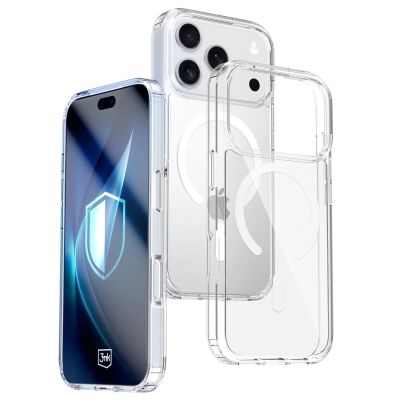 12. 3mk Armor MagCase for iPhone 17 Pro Max - Transparent