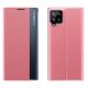Sleep Case Bookcase Type Case with Smart Window for Samsung Galaxy A22 4G pink