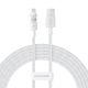 Baseus Gem 2.4A 2m Cable (White)
