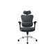 4. Equipment: Ergonomic office chair + headrest/armrests blue/solid Retail