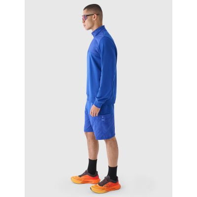 4. Men's sweatshirt without zipper, without hood, 4F 4FRSS24TSWSM2035-36S