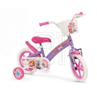 6. Children's bike TOIMSA 12" Paw Patrol Violet 1280 Girl