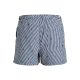 2. Jack&Jones men's JWHARUBA SWIM PRINTS SHORTS 12206537 NAVY BLAZER STRIPES