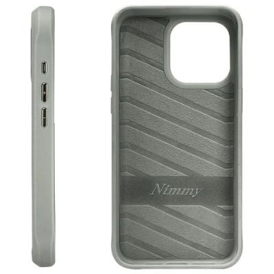 2. Nimmy Glasses Cool Cat Case for iPhone 15 Pro Max - Gray