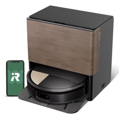 iRobot Roomba Max 705 Combo Black Vacuum and Mop Robot + AutoWash Station (72692)