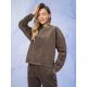 Women's corduroy sweatshirt without hood OUTHORN OTHAW22TSWSF076-80S