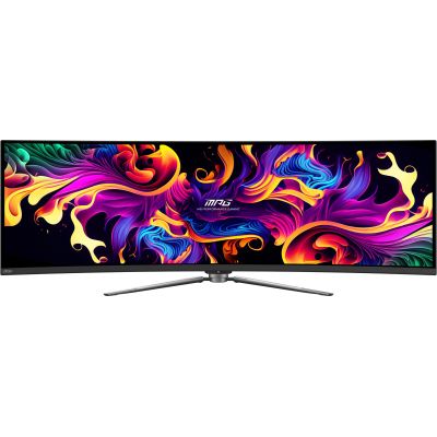 7. MSI MPG 491CQP QD-OLED Computer Monitor 124.5 cm (49") 5120 x 1440 px Dual WQHD Black