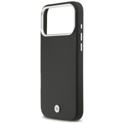 6. BMW Sign Full Wrapped Metal MagSafe Case for iPhone 17 Pro Max - Black