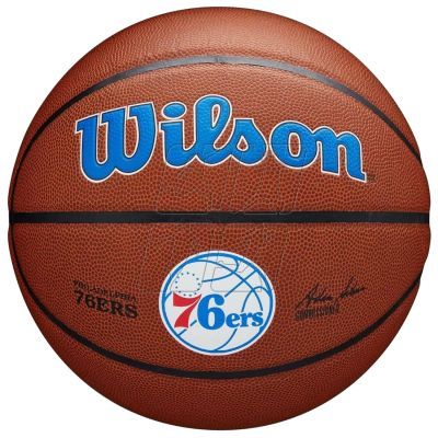 5. Basketball Wilson Team Alliance Philadelphia 76ers Ball WTB3100XBPHI