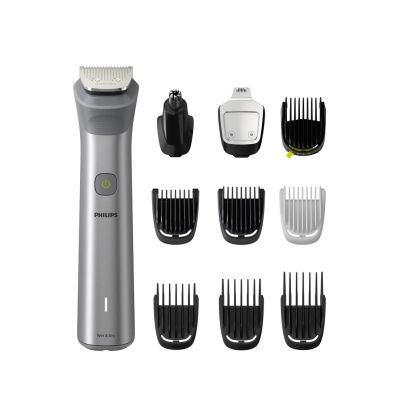 8. Philips Multigroom Series 5000 MG5920/15 10-in-1: face, hair and body