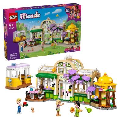 23. LEGO Friends 42671 Green Café and Flower Shop