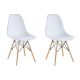6. SCANDINAVIAN CHAIR MATERA WHITE SET OF 2