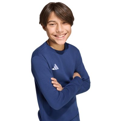 7. adidas Entrada 26 Sweat Top for kids, navy blue JZ6552