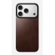 5. NOMAD Magnetic Leather Back - Magnetic case for iPhone 18 Pro / 17 Pro, compatible with MagSafe, Horween leather (rustic brown)