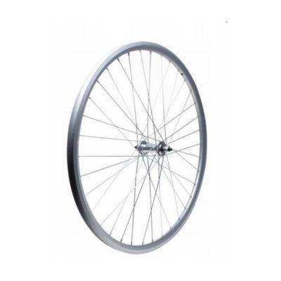 Wheel 26'' front cone O-silver/P-silver