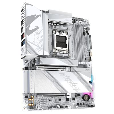 4. GIGABYTE X870 AORUS ELITE X3D ICE AMD X870 Socket AM5 ATX