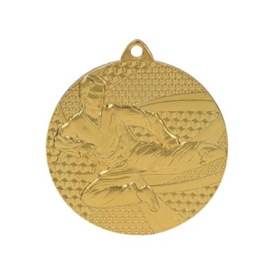 10. Gold medal - karate - steel medal