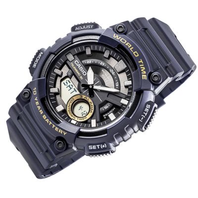 2. CASIO Gerton AEQ-110W-2AVDF Men's Watch + BOX
