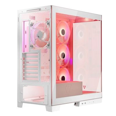 9. MODECOM VOLCNO SPACE APEX ARGB MIDI WHITE CASE
